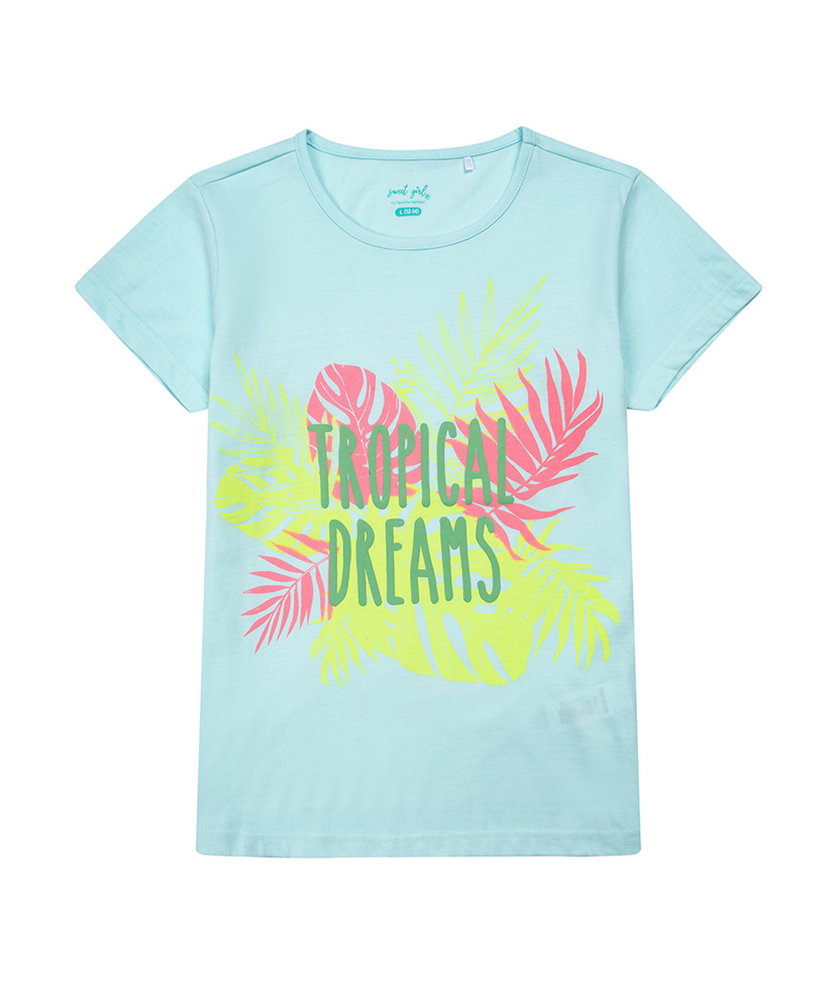 Polera niña tropical Polera niña tropical