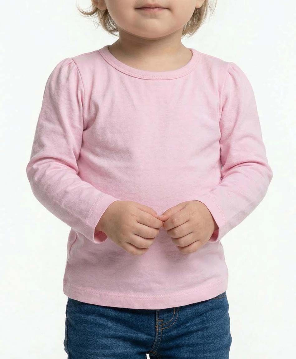 Polera beb&eacute; b&aacute;sica manga larga