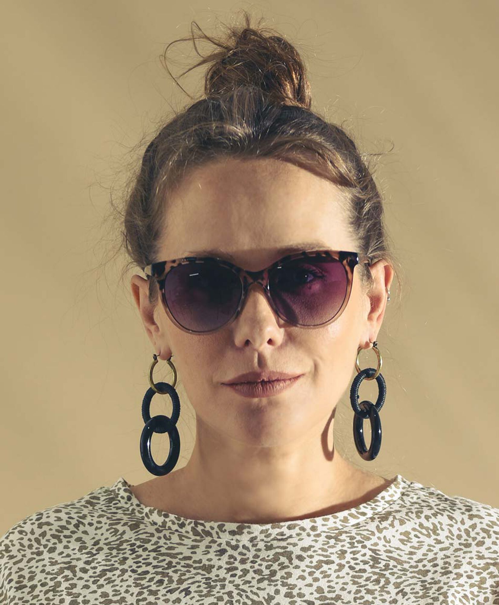 Lentes animal print transparente Lentes animal print transparente