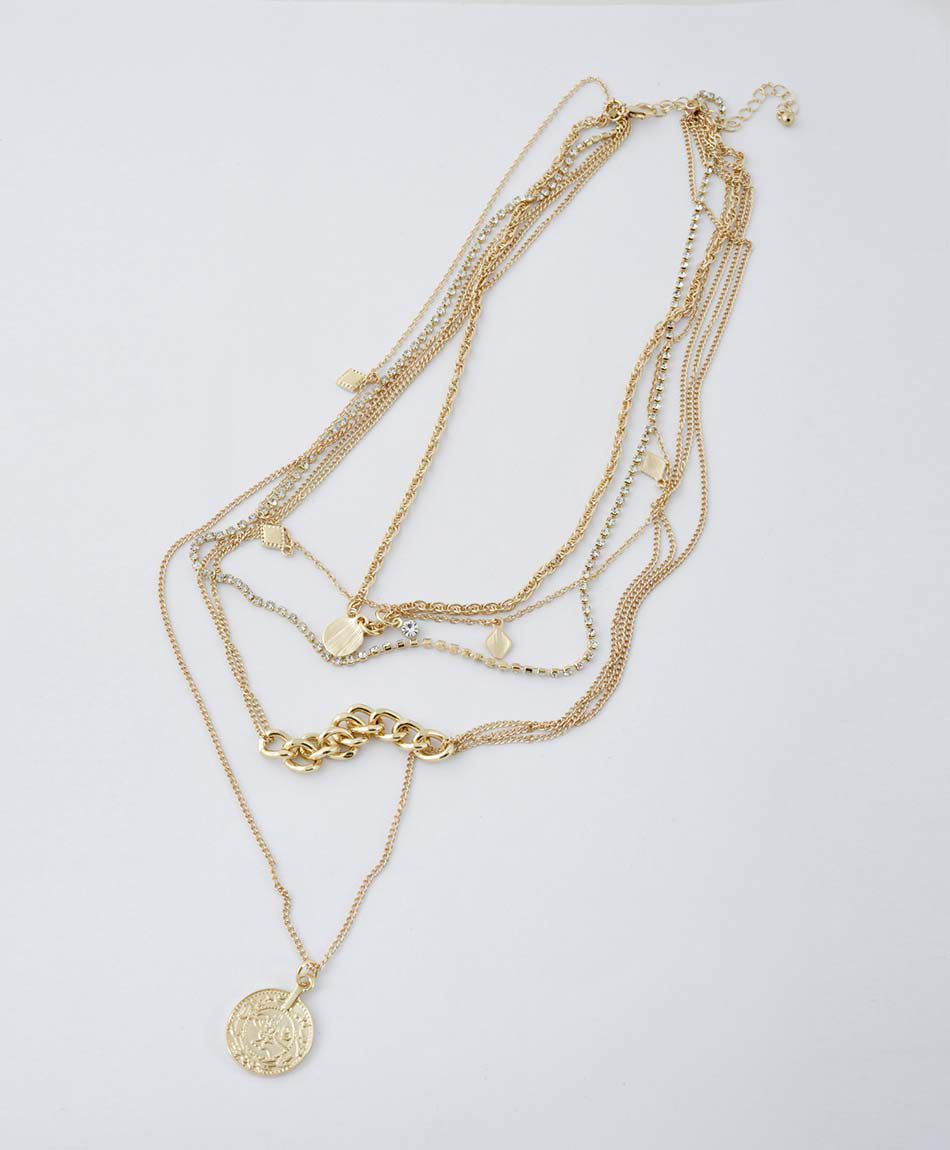 Collar mujer a capas 1 pieza