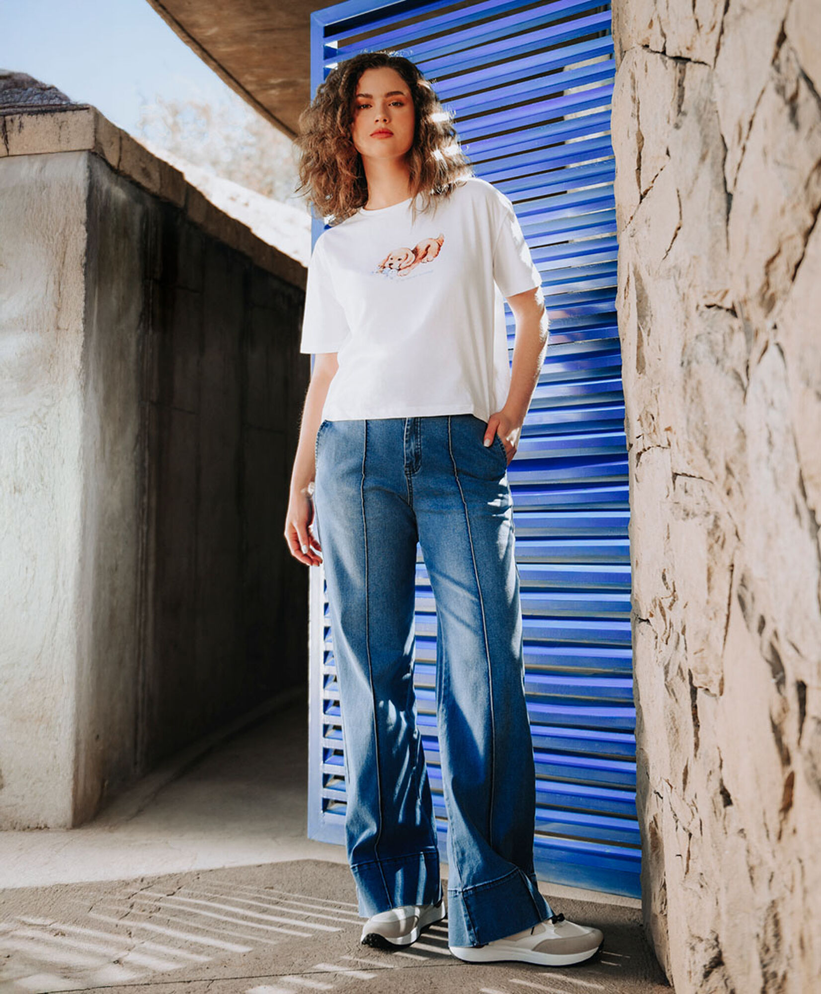 Jeans mujer basta wide Jeans mujer basta wide