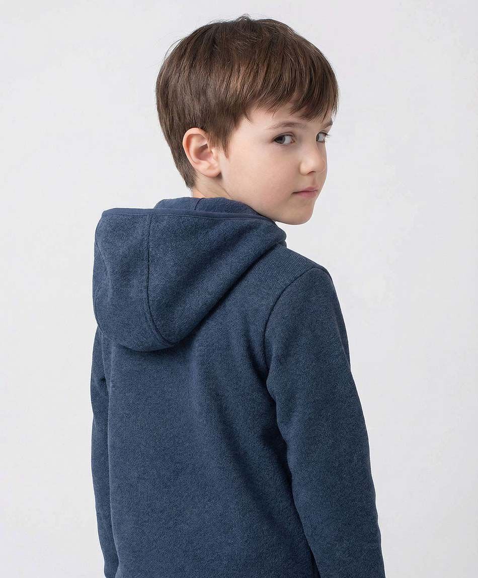 Casaca escolar bolsillo cierre ni&ntilde;o