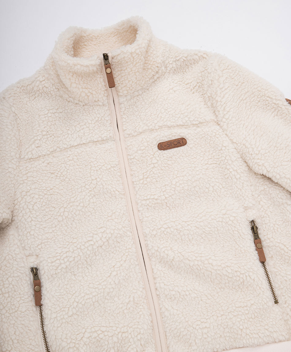 Chaqueta deportiva mujer  polar white