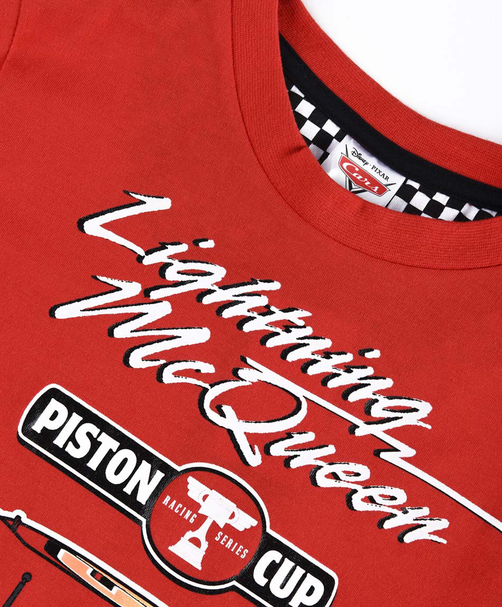 Polera niño rayo mcqueen Polera niño rayo mcqueen