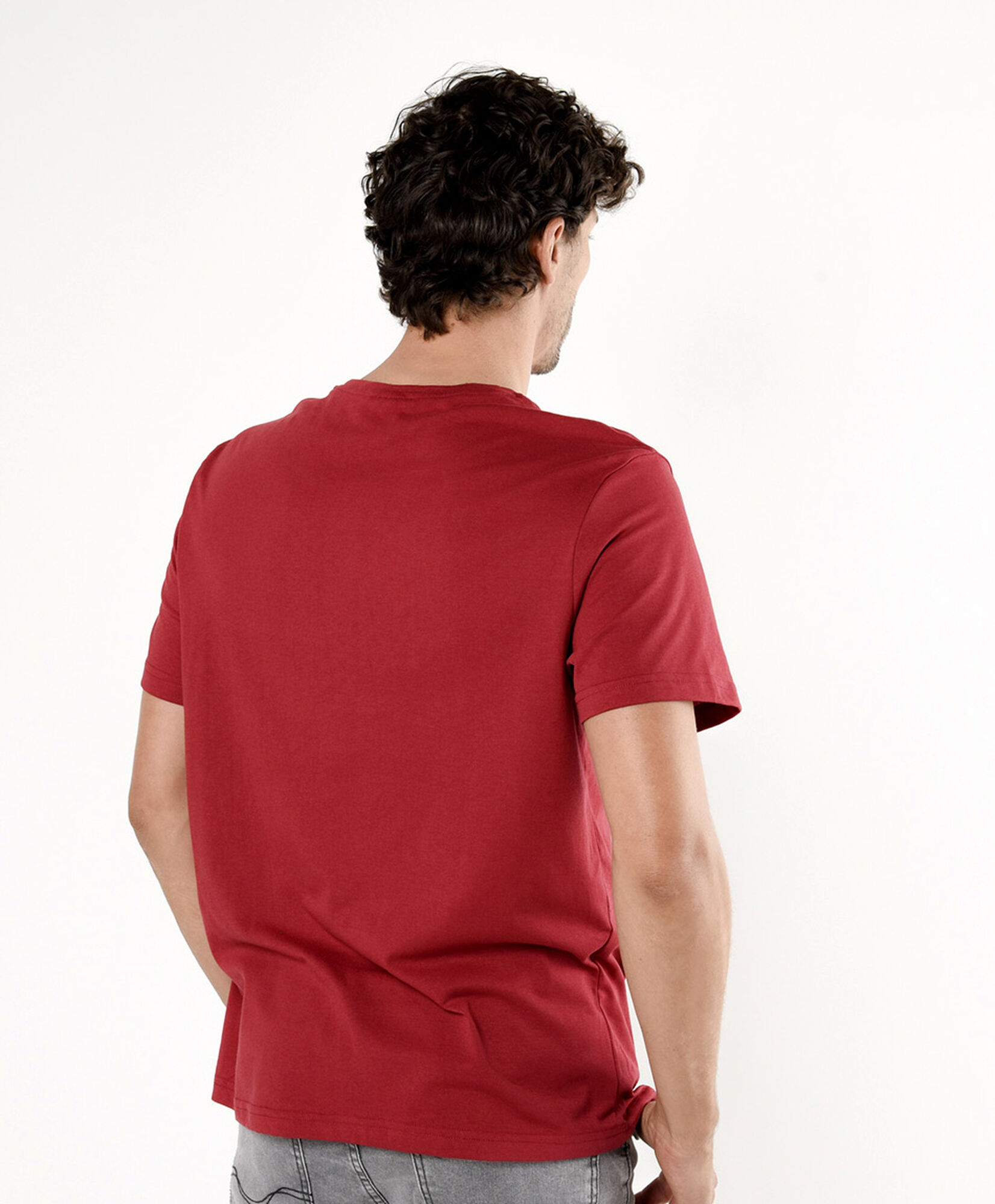 Polera hombre básica colores Polera hombre básica colores