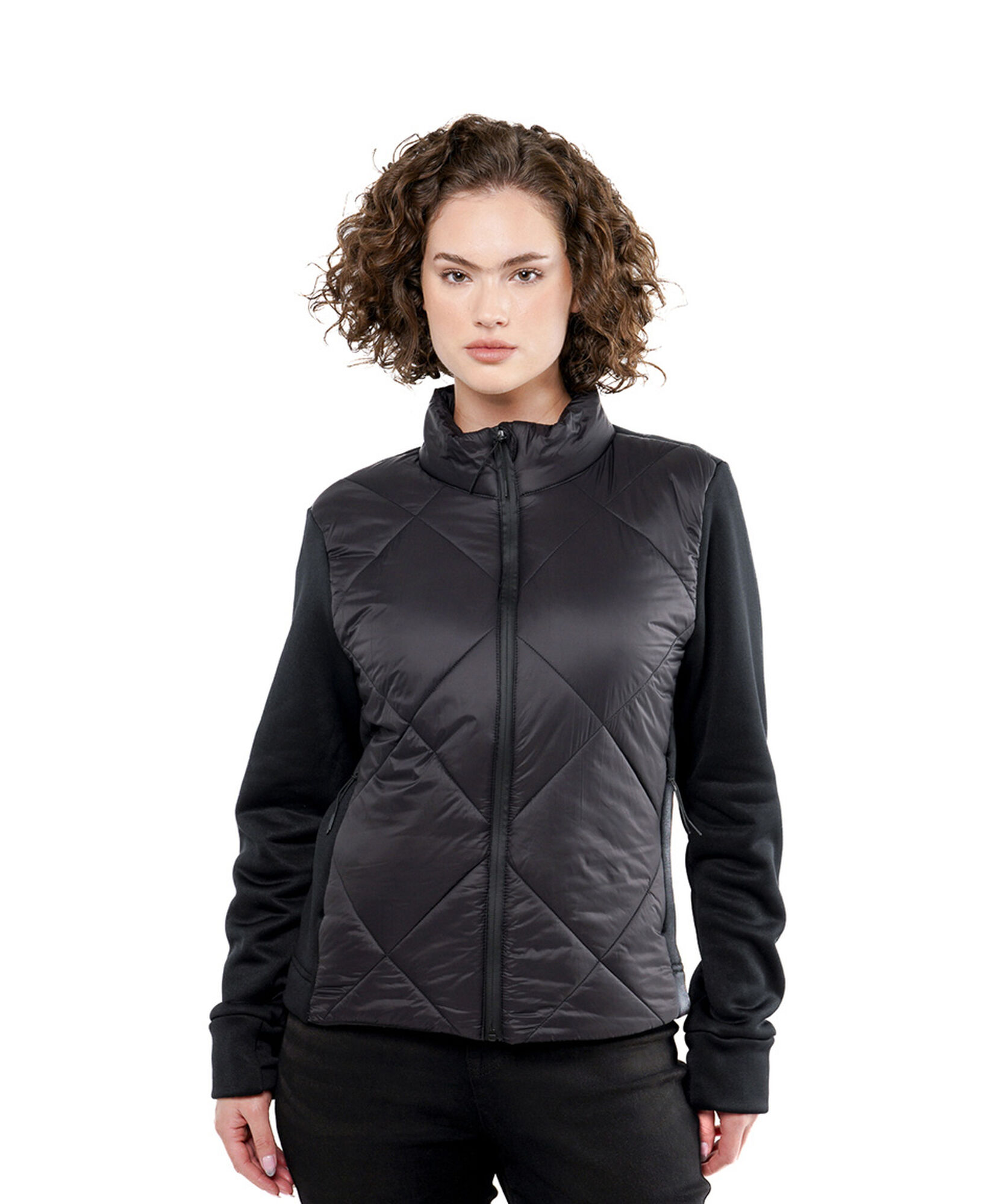 Parka mujer mix telas Parka mujer mix telas