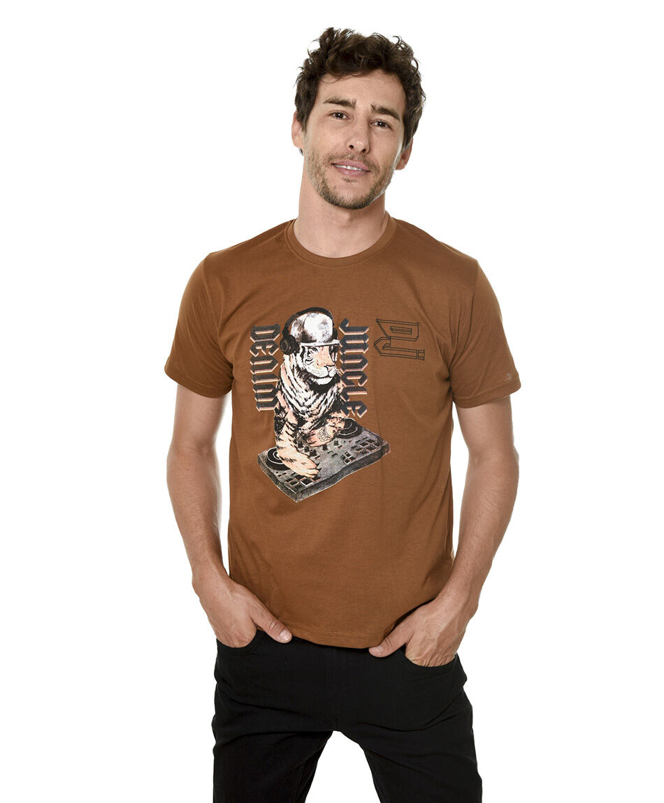 Polera estampada