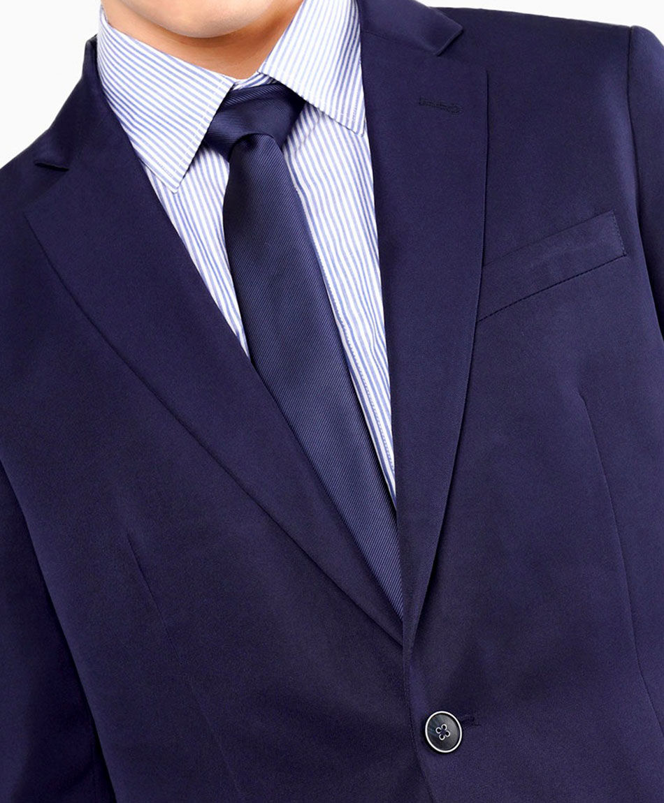 Traje de vestir hombre azul