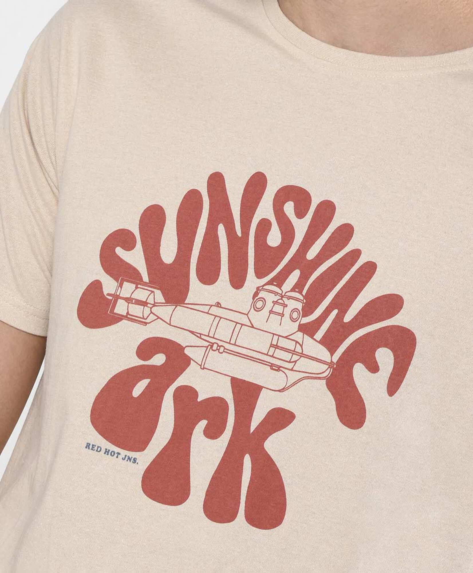 Polera hombre estampado submarino Polera hombre estampado submarino