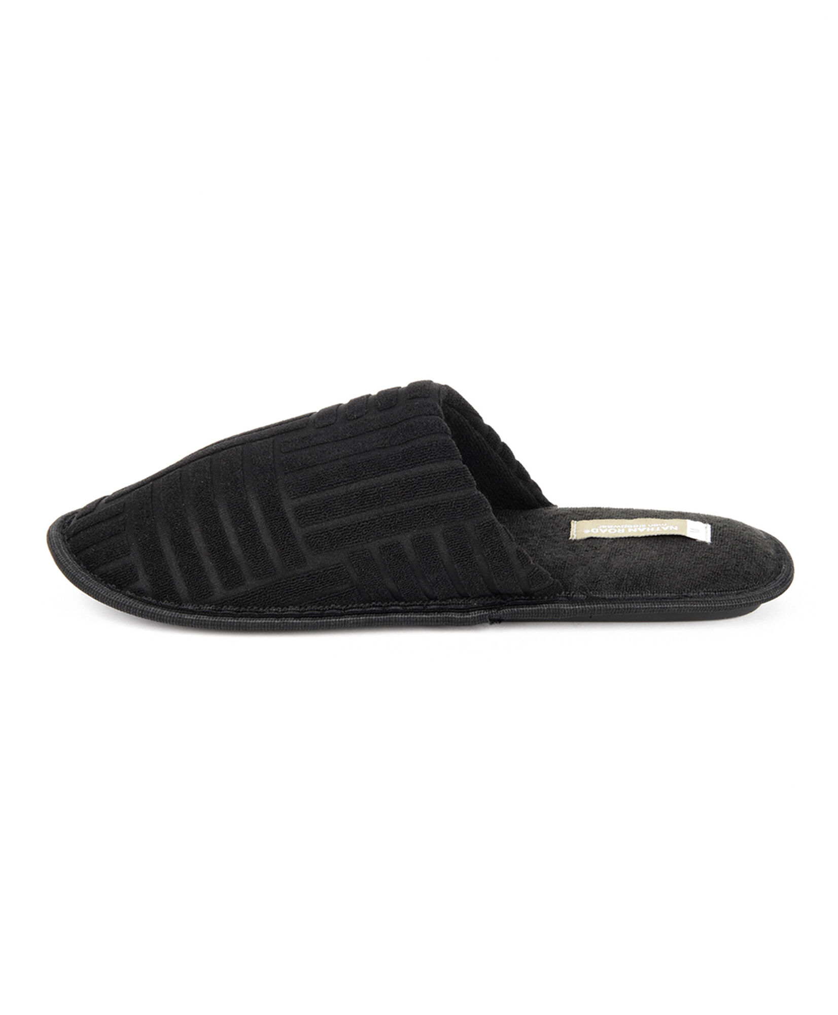 Pantufla hombre líneas negra Pantufla hombre líneas negra