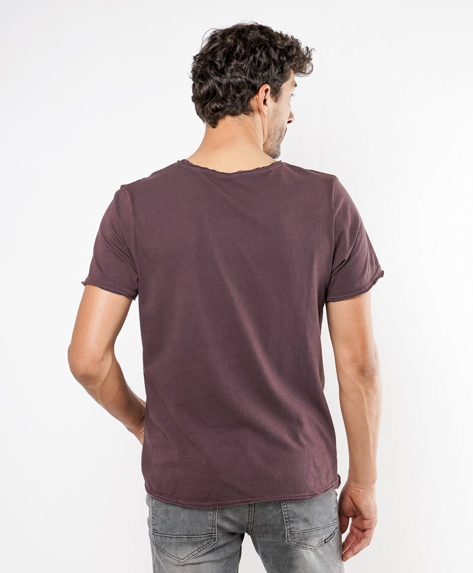Polera hombre lisa bolsillo Polera hombre lisa bolsillo