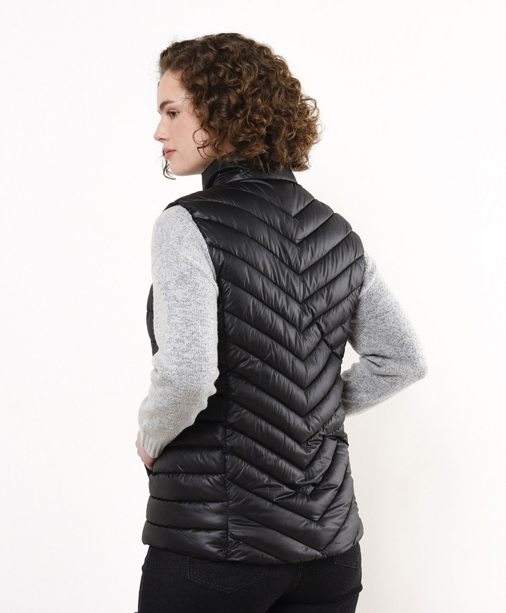 Parka mujer acolchada sin mangas Parka mujer acolchada sin mangas