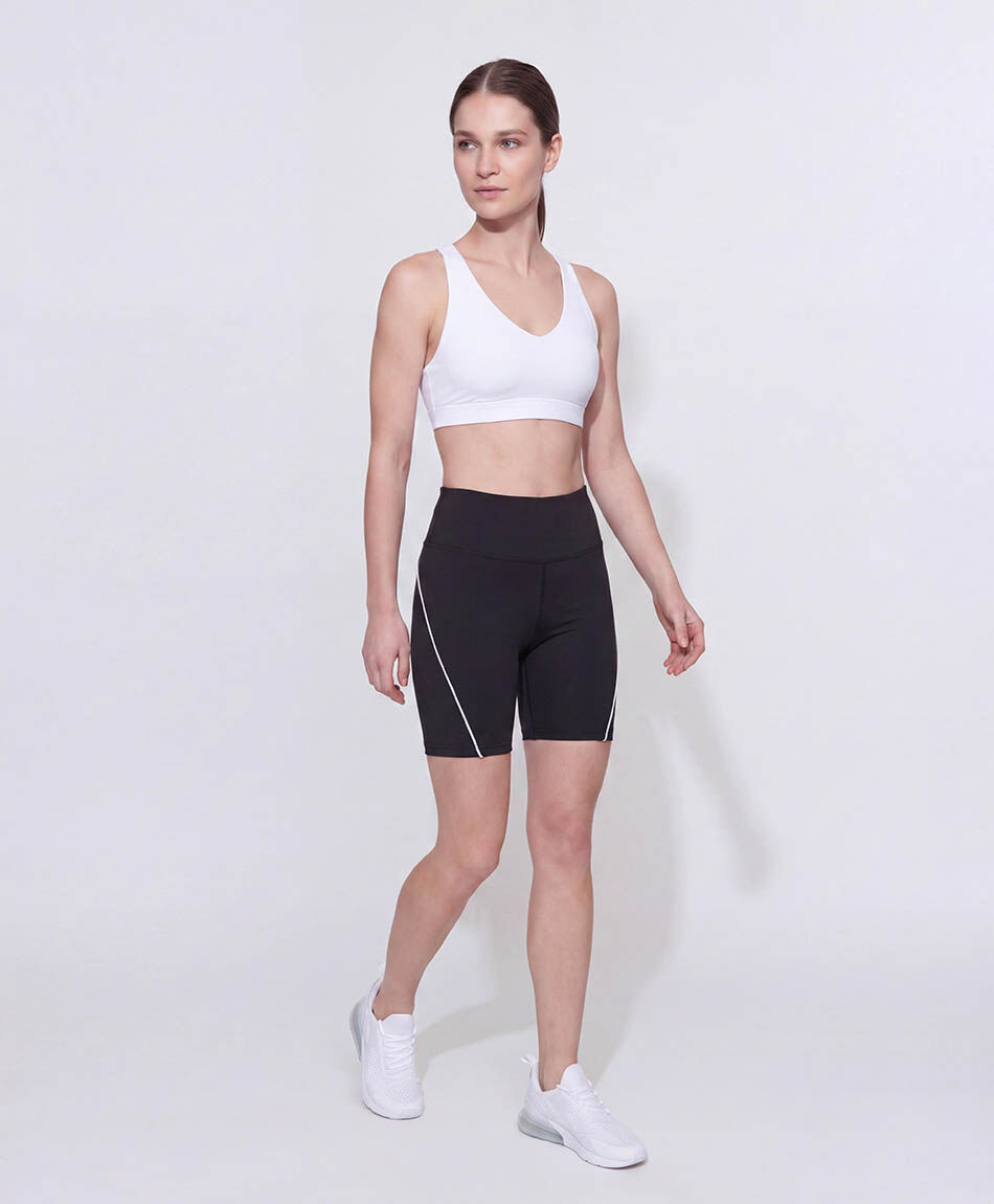 Short deportivo mujer biker pipping