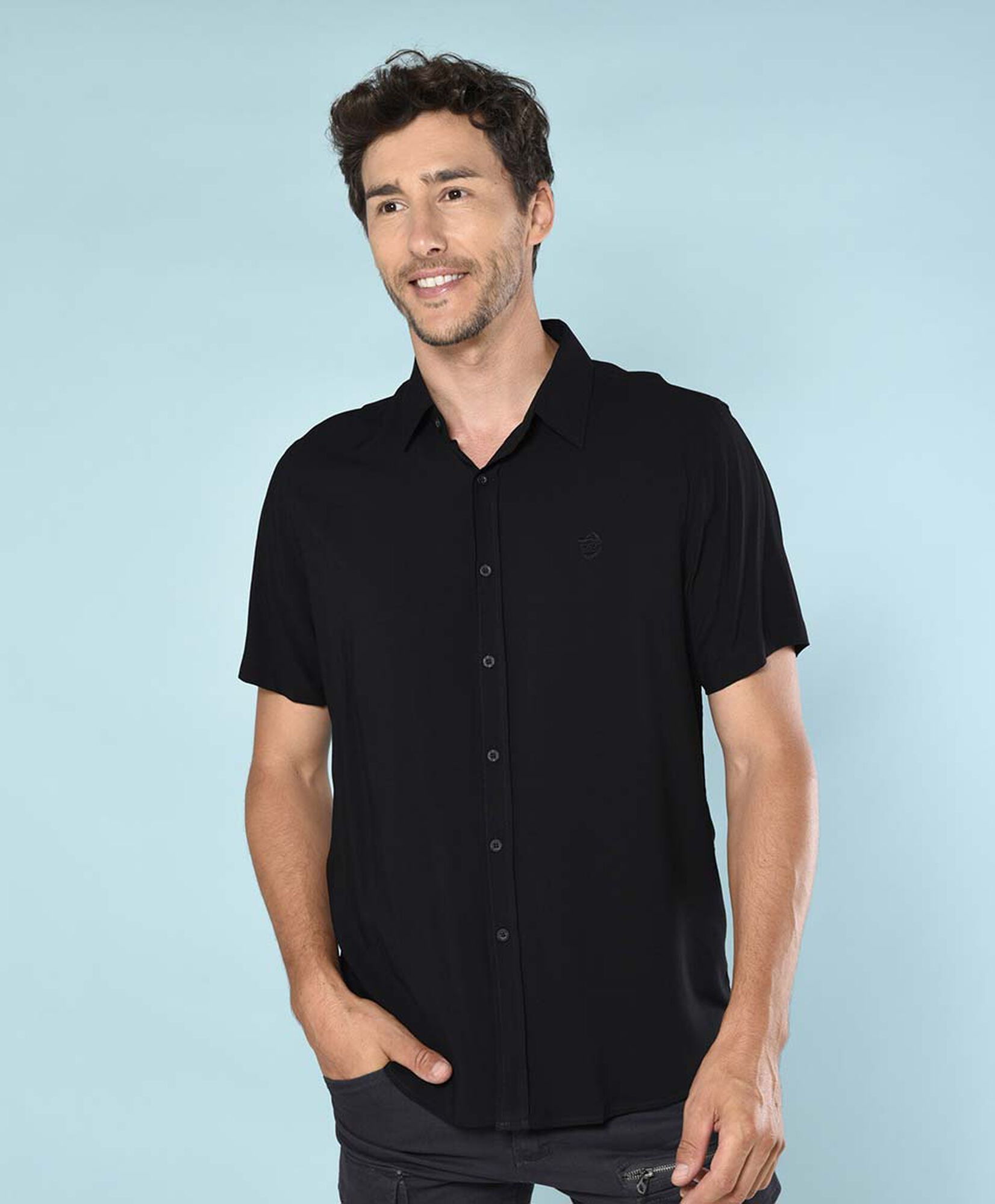 Camisa hombre lisa Camisa hombre lisa
