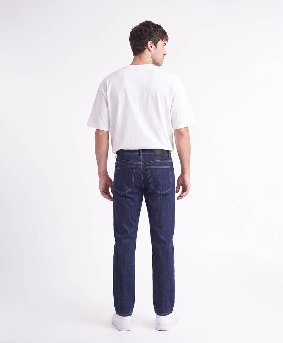 Jeans hombre slim azul