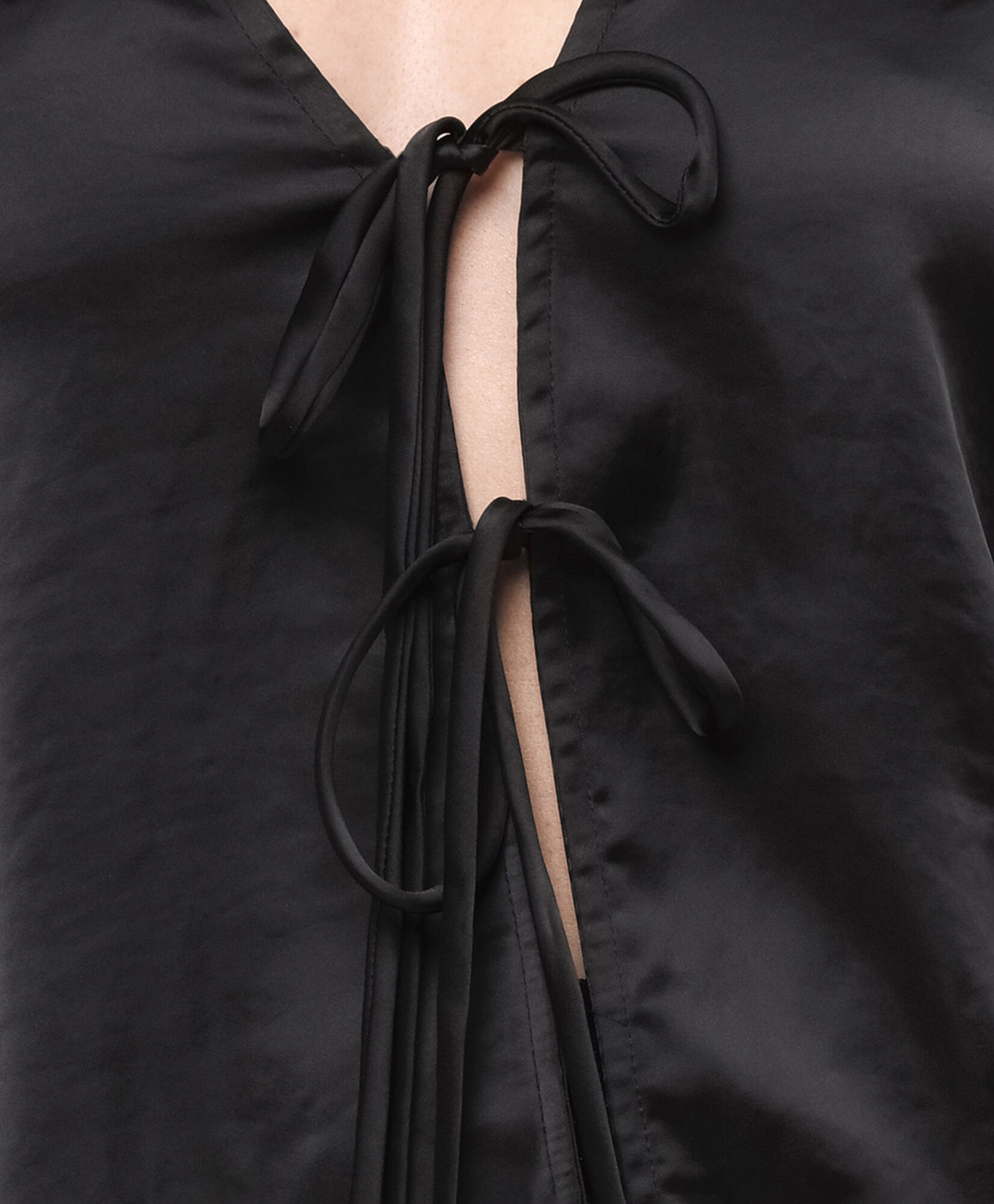 Blusa mujer lazos frontales Blusa mujer lazos frontales