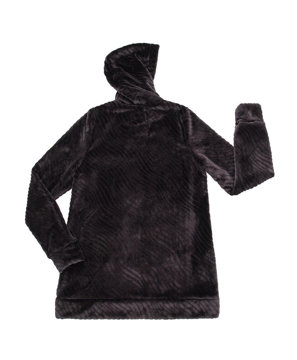 Polar deportivo mujer negro largo