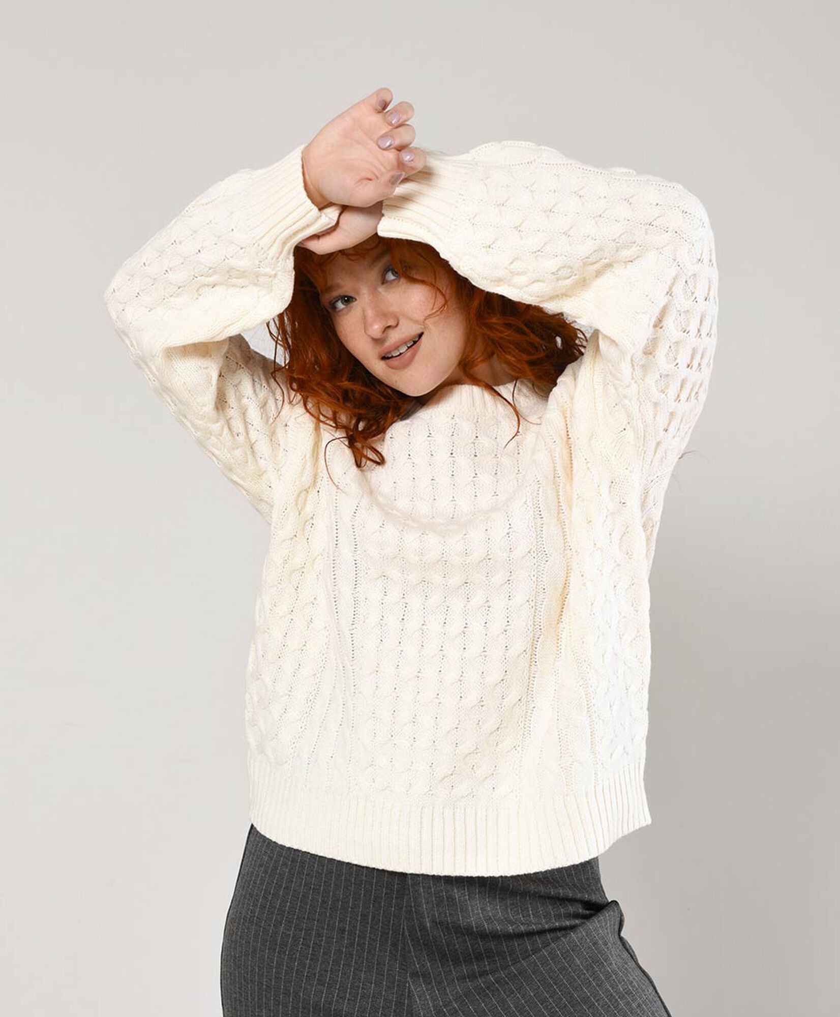 Sweater mujer trenzado Sweater mujer trenzado
