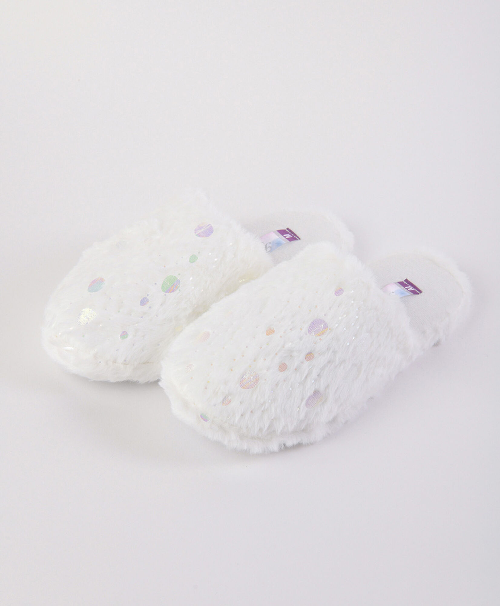 Pantufla mujer puntos brillantes Pantufla mujer puntos brillantes