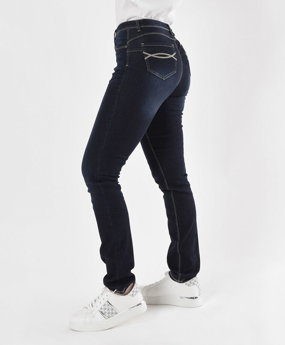Jeans mujer desgastado skinny fit