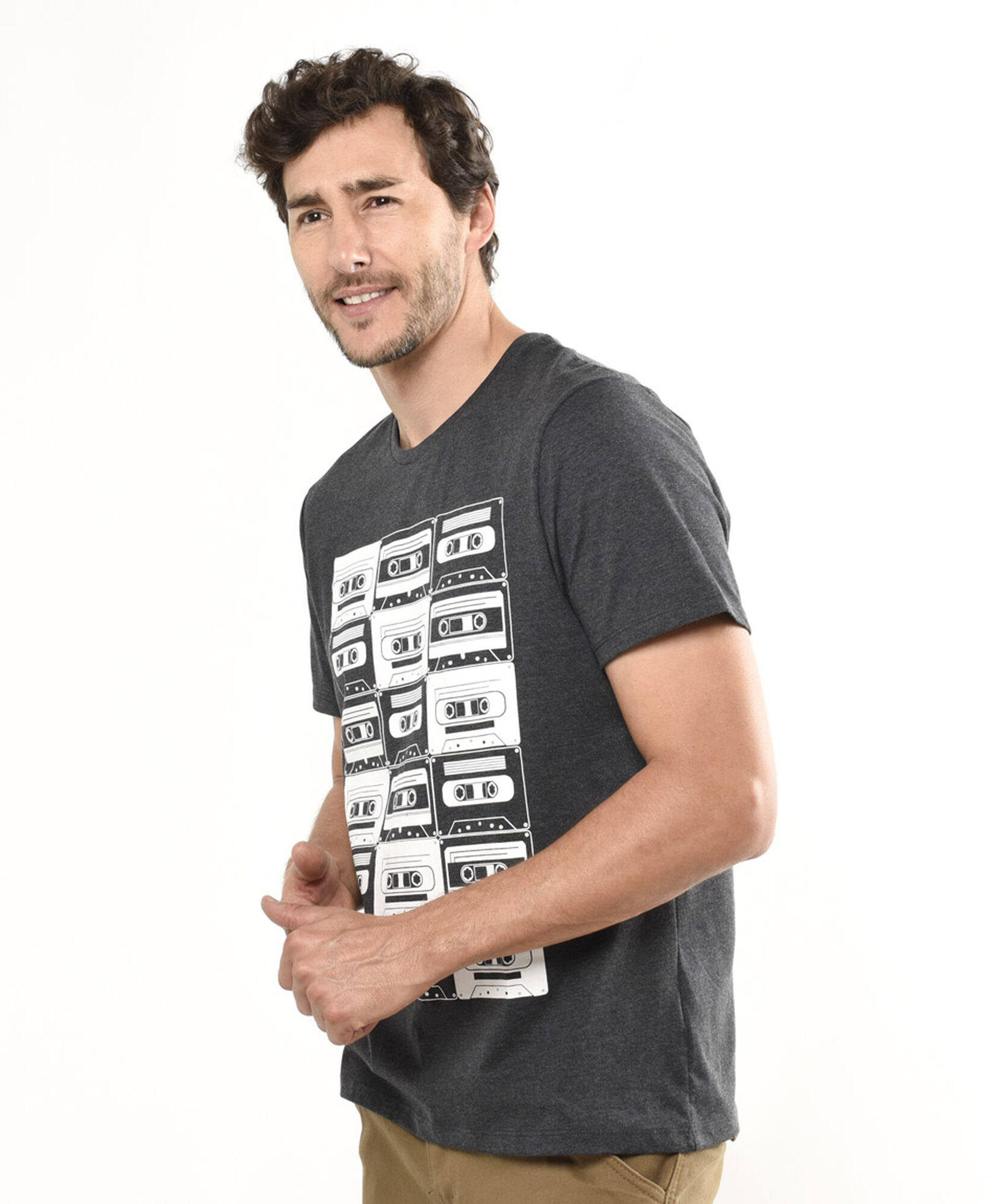 Polera hombre cassettes Polera hombre cassettes