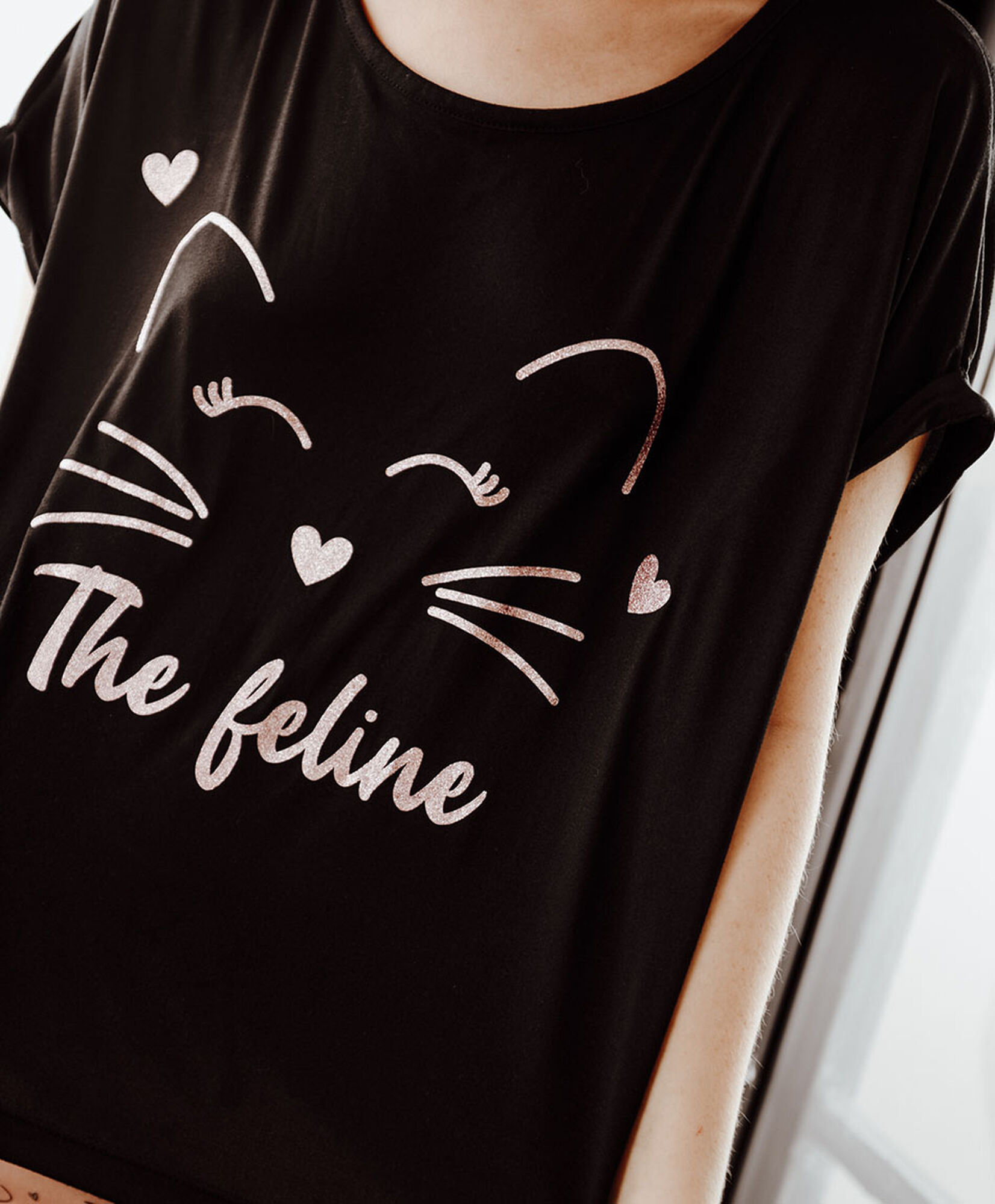 Pijama mujer the feline short Pijama mujer the feline short