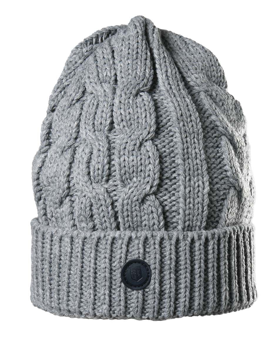 Gorro hombre tejido trenzado