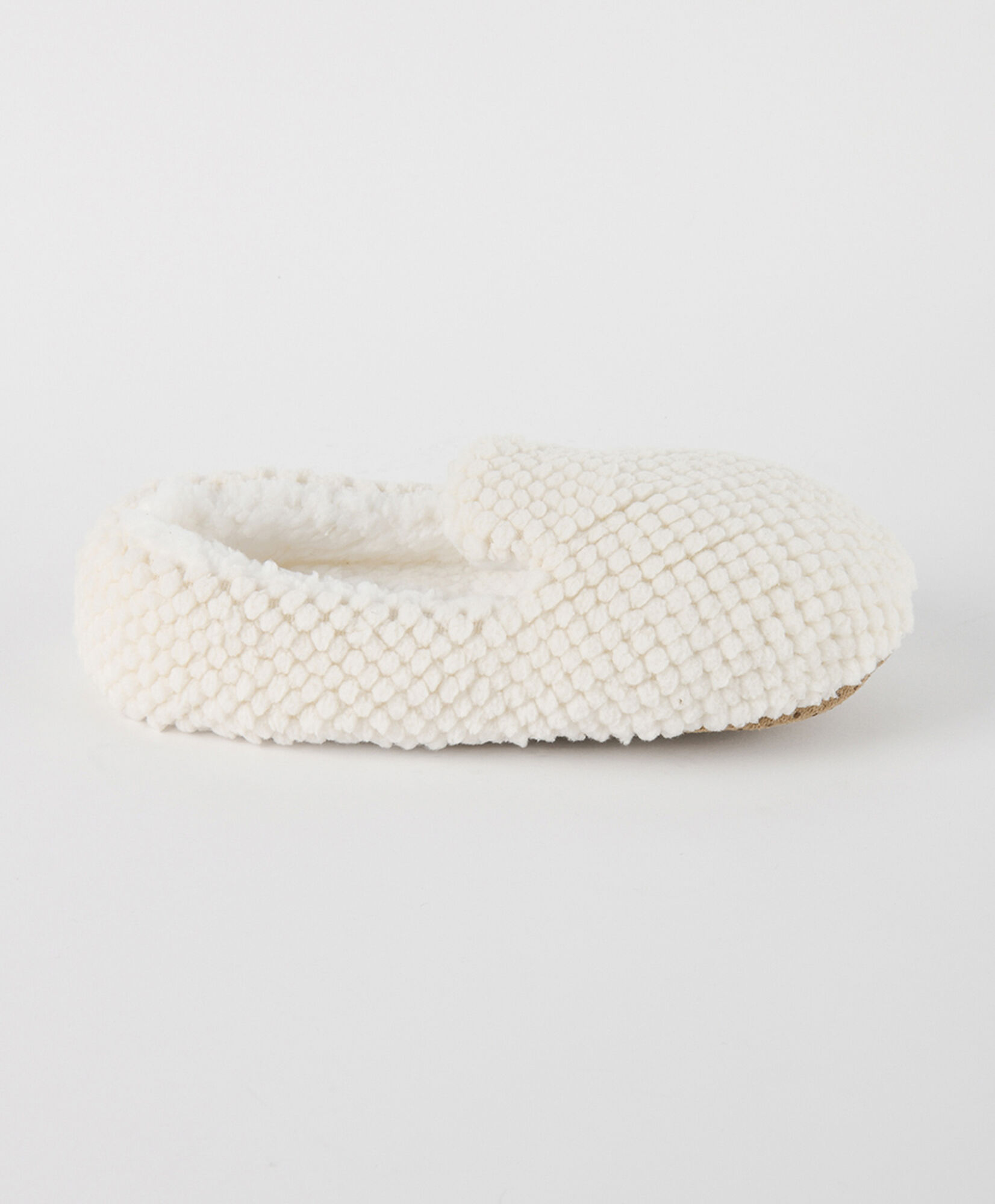 Calcetín mujer estilo pantufla beige Calcetín mujer estilo pantufla beige