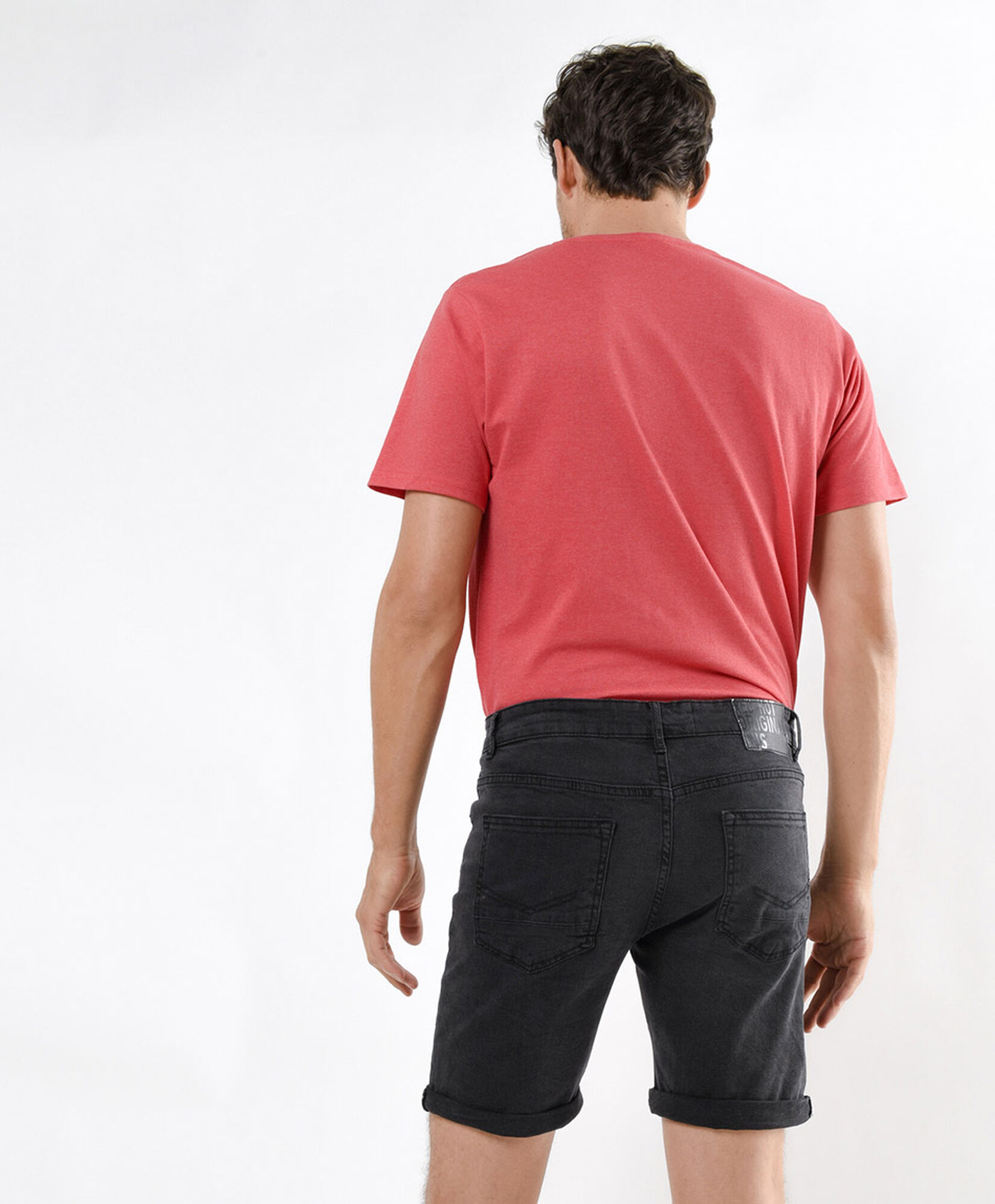 Bermuda hombre denim negro Bermuda hombre denim negro
