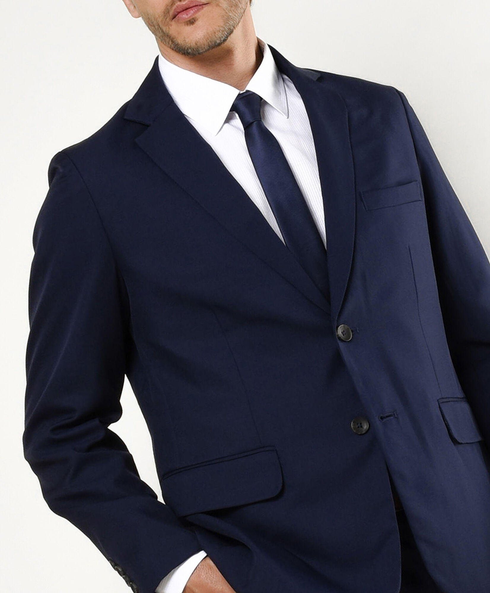 Traje formal hombre azul Traje formal hombre azul