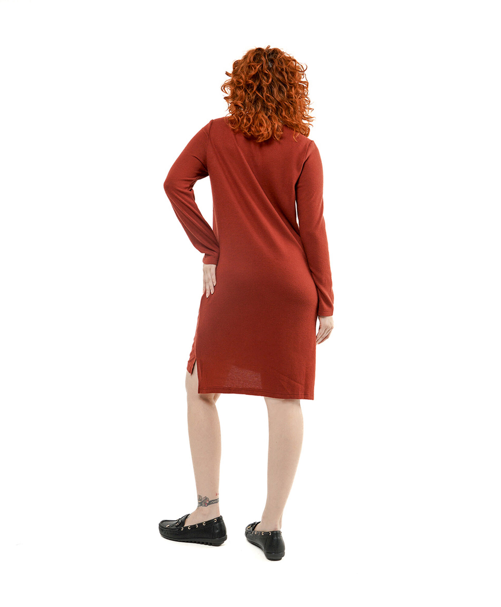 Vestido mujer suede rojo Vestido mujer suede rojo