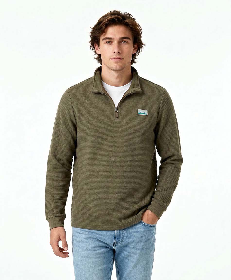 Poler&oacute;n hombre  cierre medio mountain