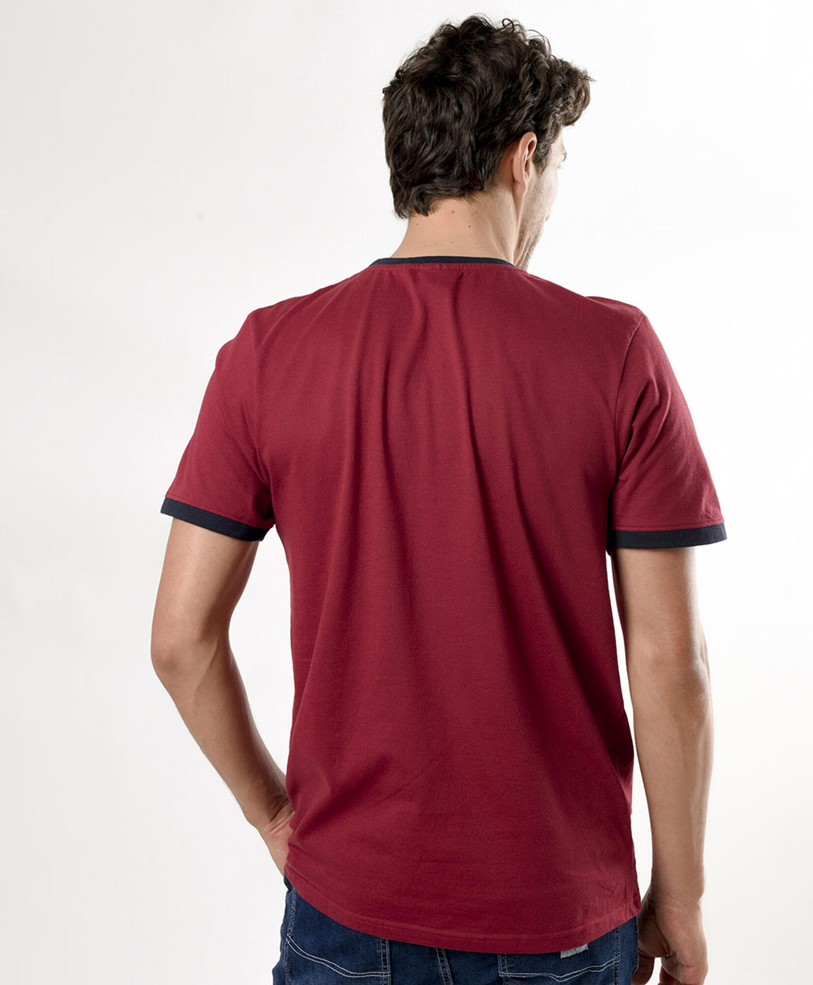 Polera hombre bicolor mountain Polera hombre bicolor mountain