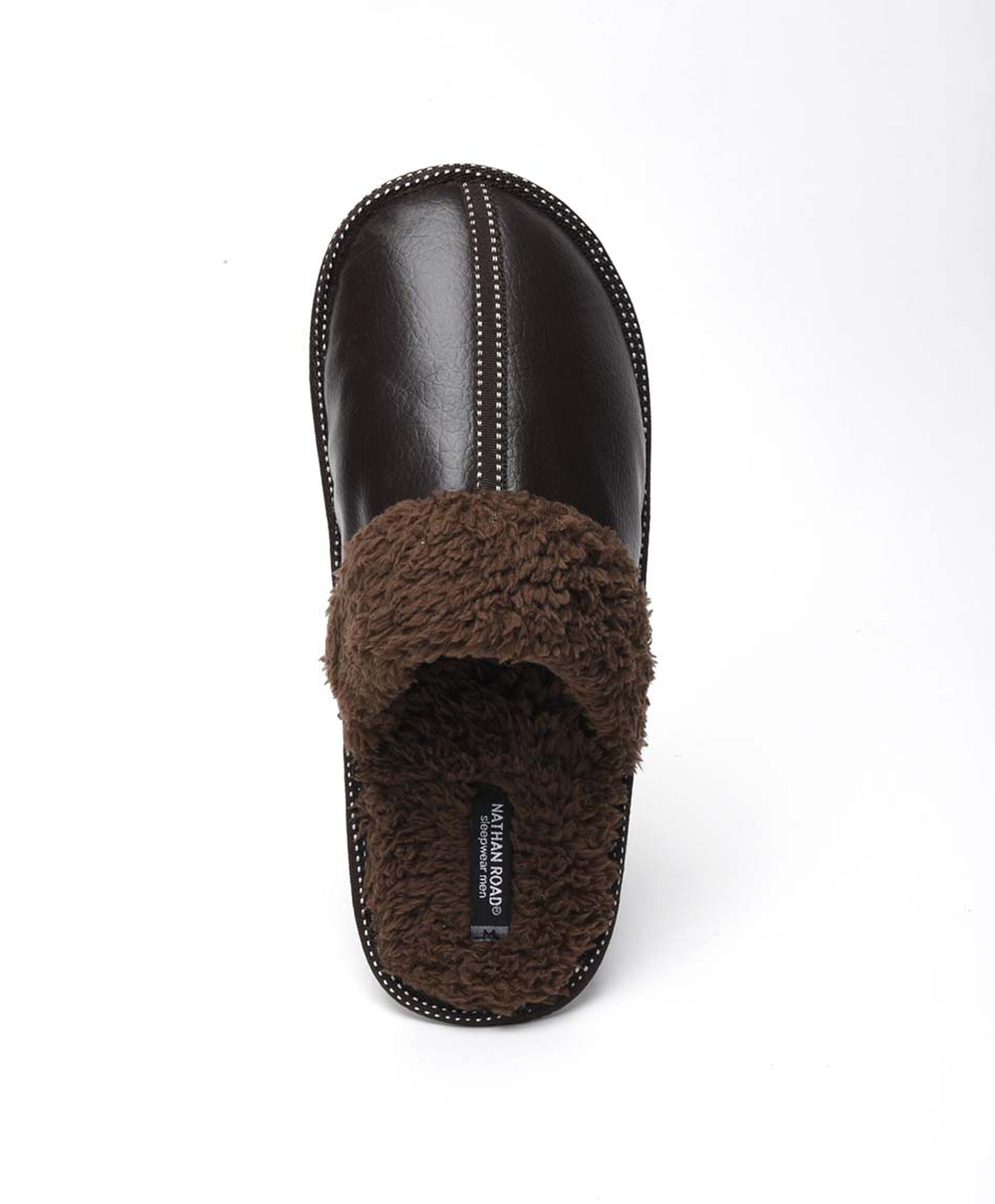 Pantufla hombre chiporro café Pantufla hombre chiporro café