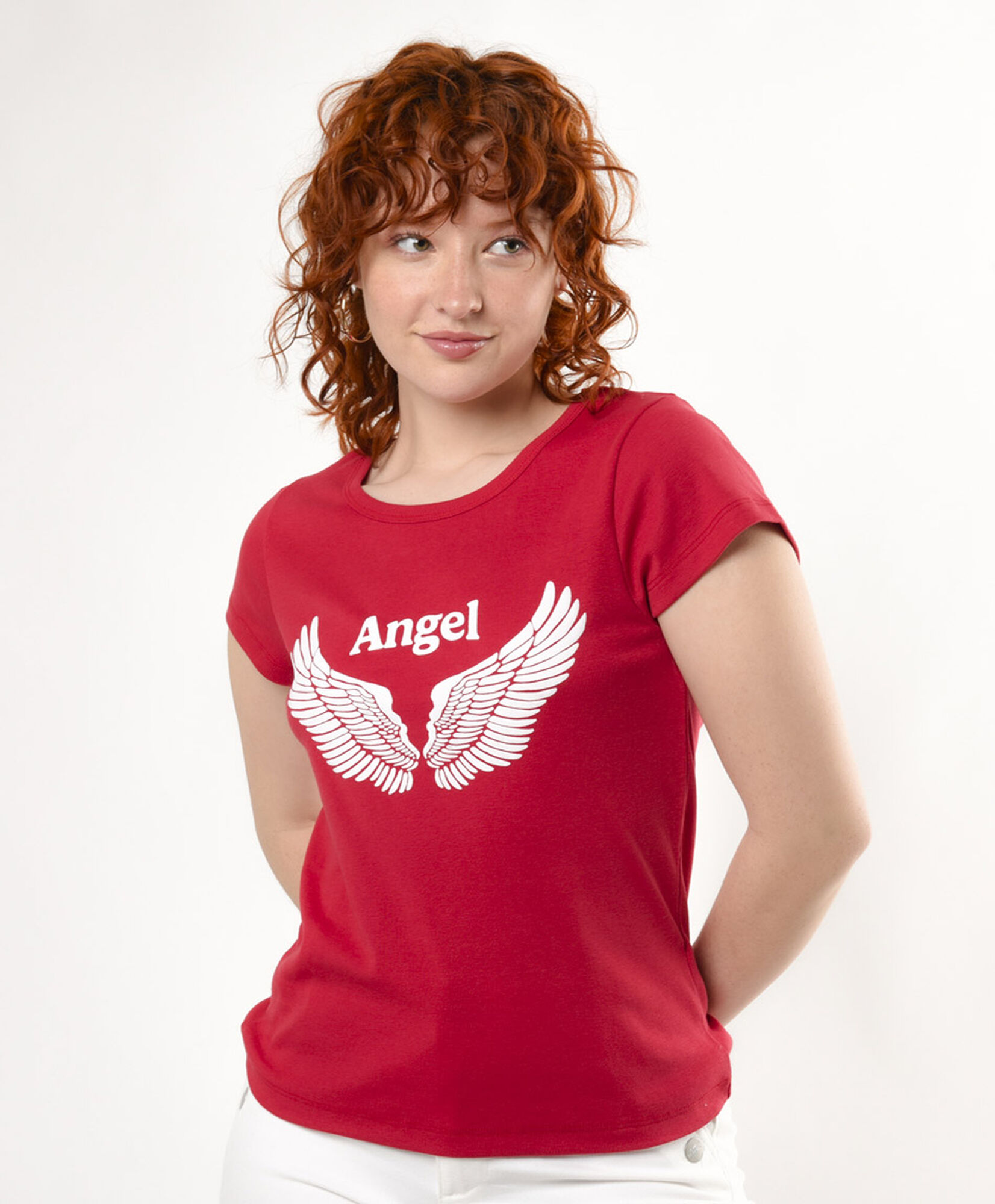 Polera mujer alas ángel Polera mujer alas ángel