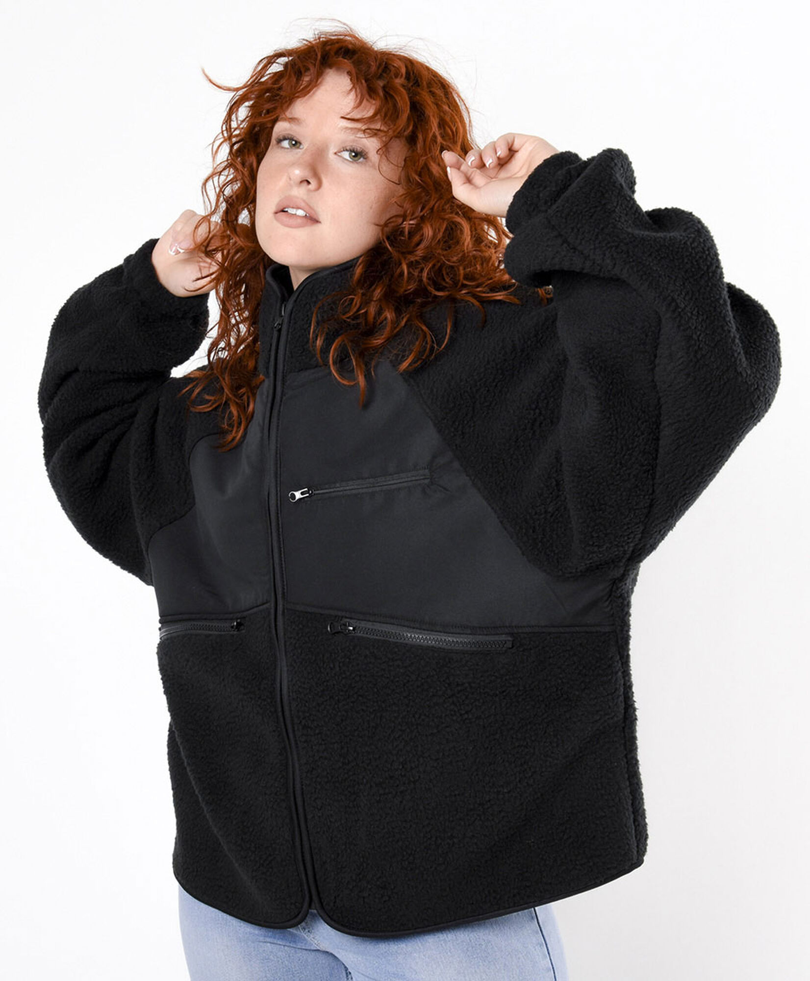 Polar mujer mix oversize Polar mujer mix oversize