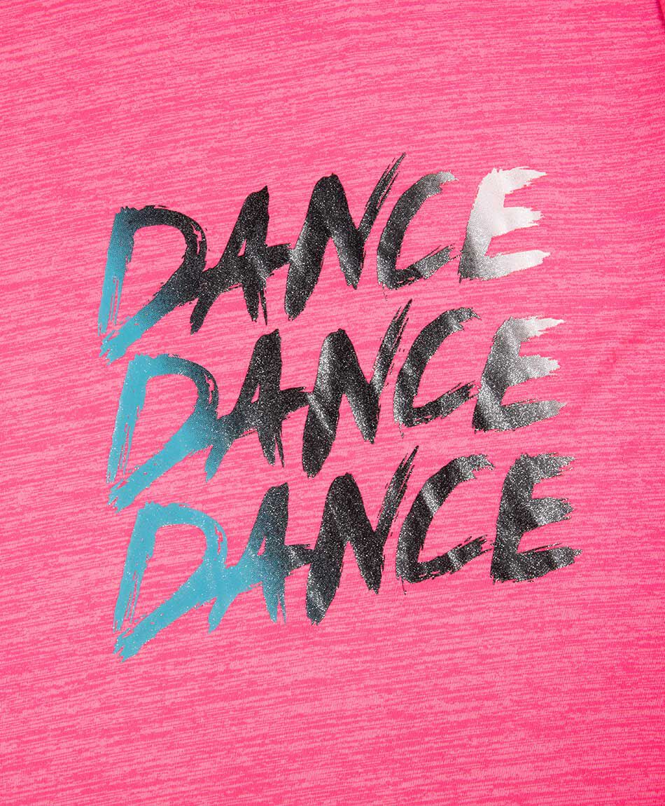 Polera deportiva mujer melange dance