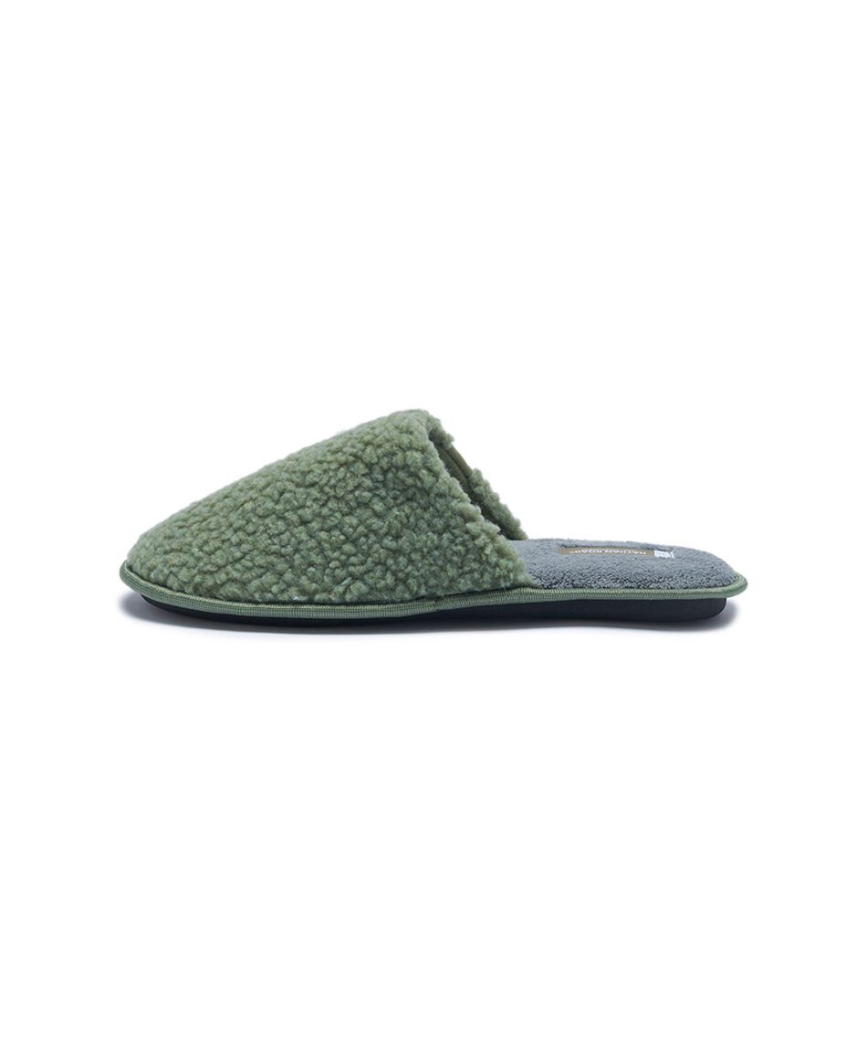 Pantufla hombre  chiporro verde