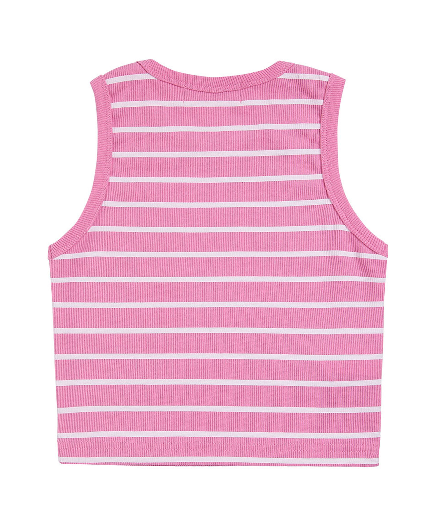 Polera niña líneas rosada Polera niña líneas rosada