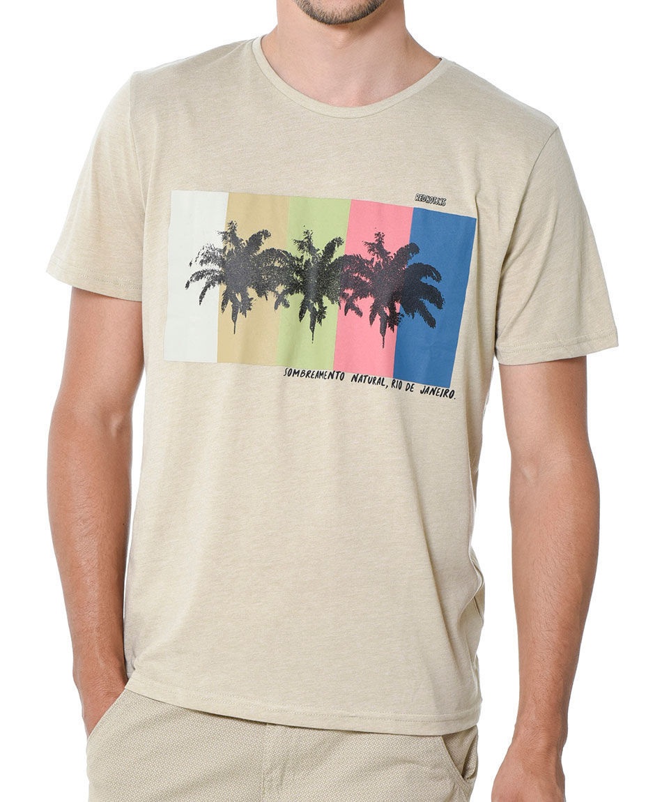 Polera estampada