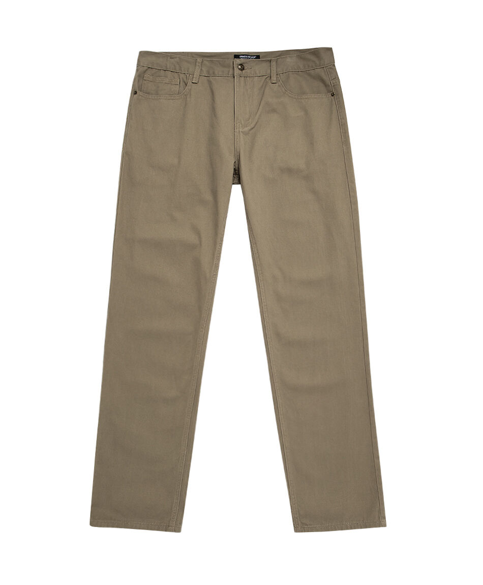 Pantalon hombre estilo vintage brown