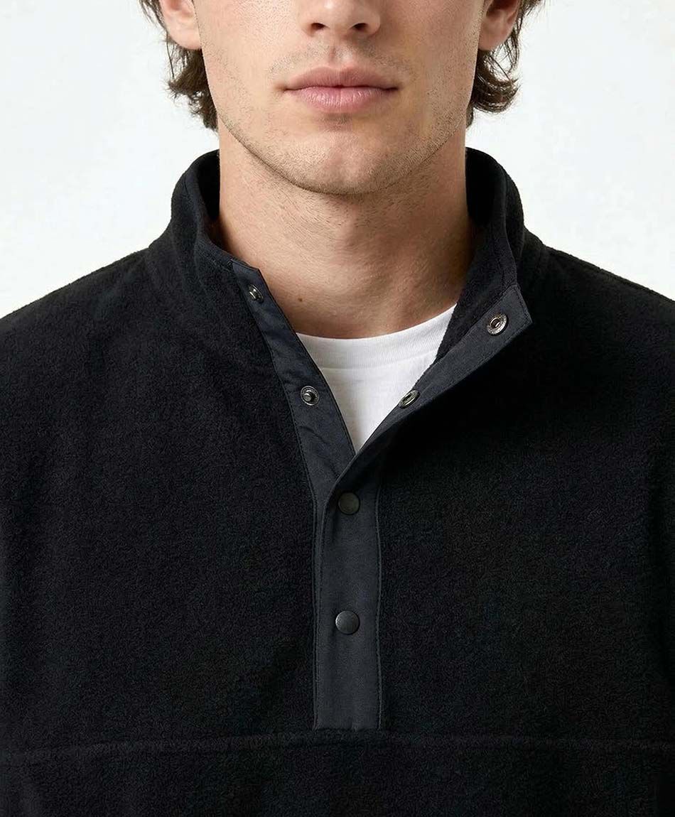 Poler&oacute;n hombre polar con botones