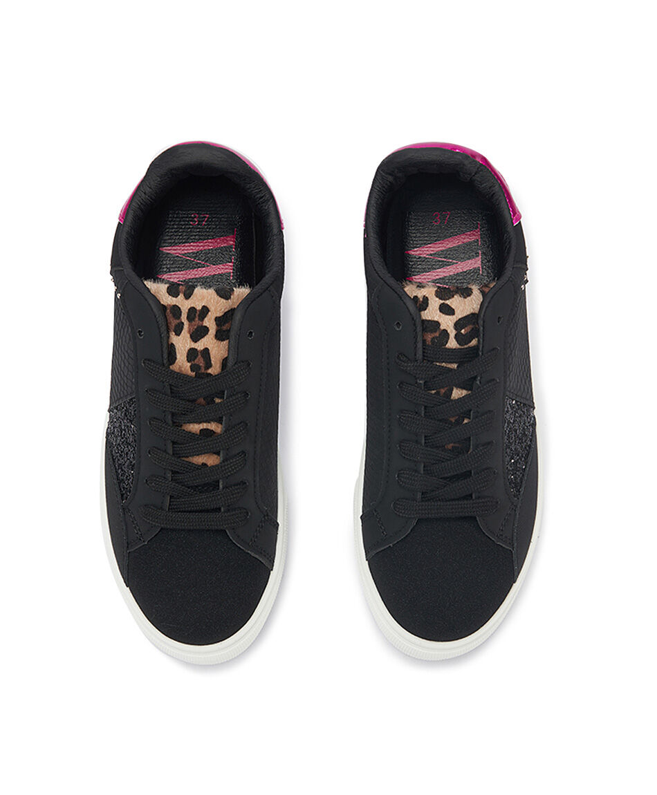 Zapatilla mujer cortes mix