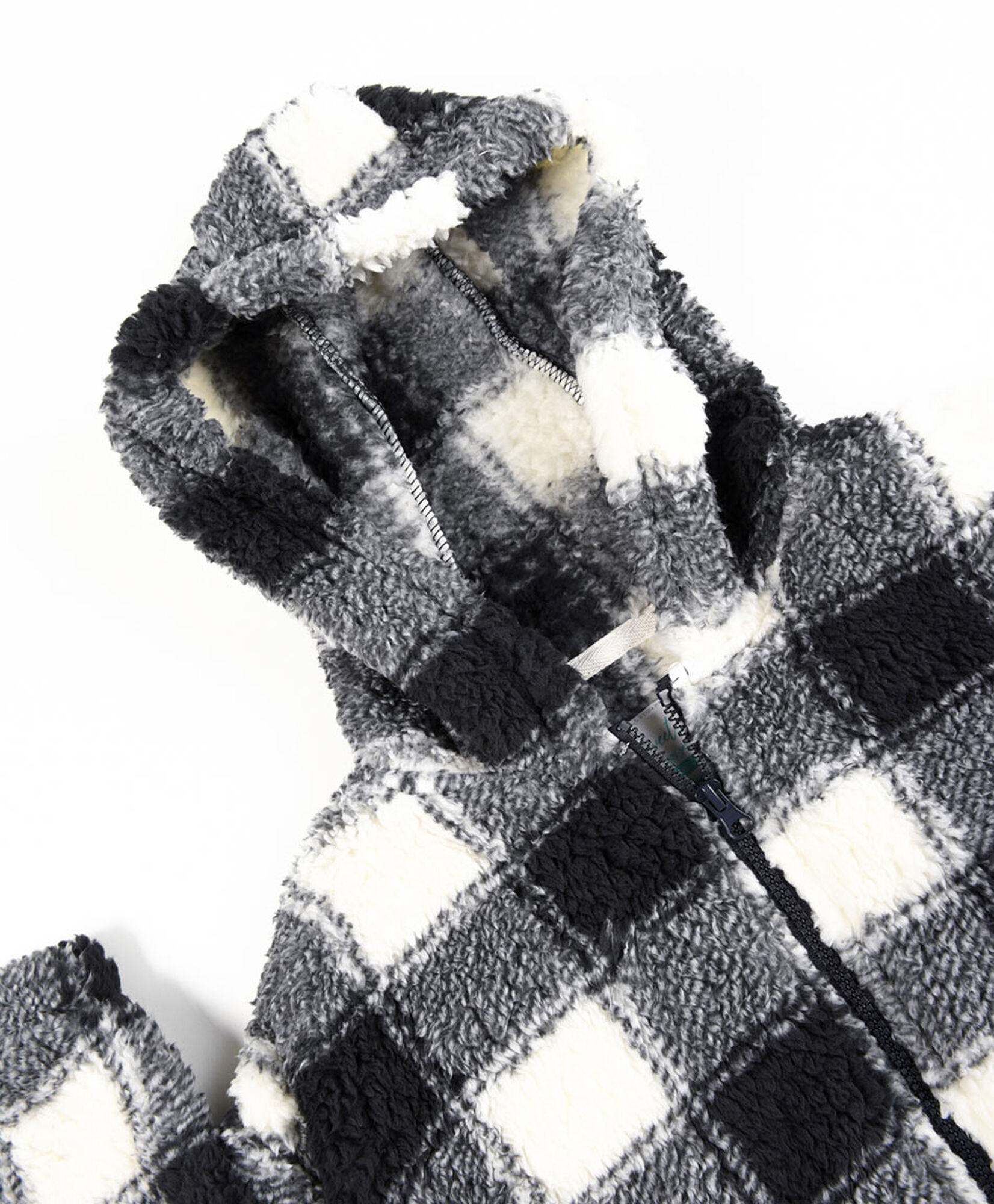 Polerón niña chiporro cuadros Polerón niña chiporro cuadros