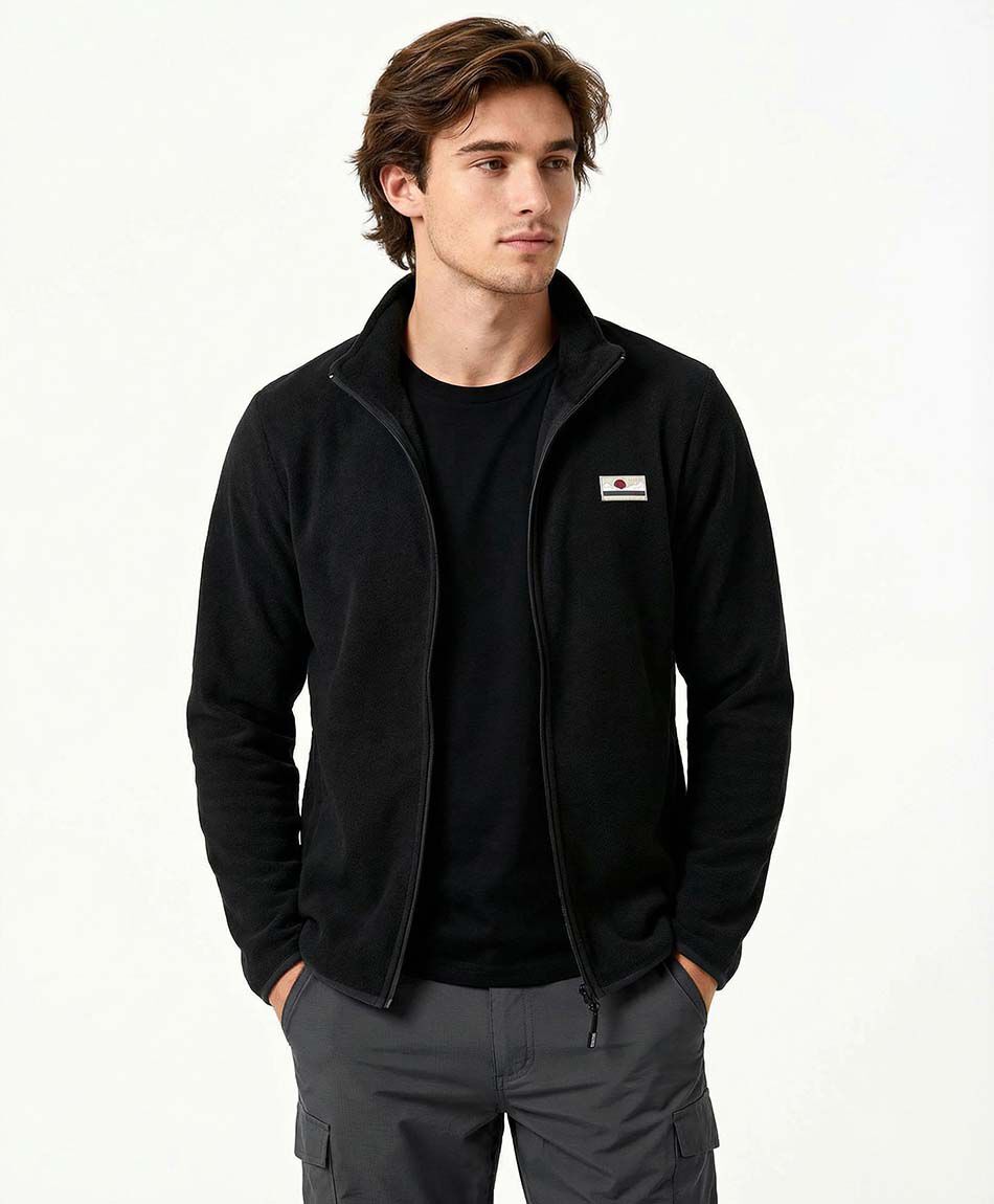 Poler&oacute;n hombre polar con cierre pro