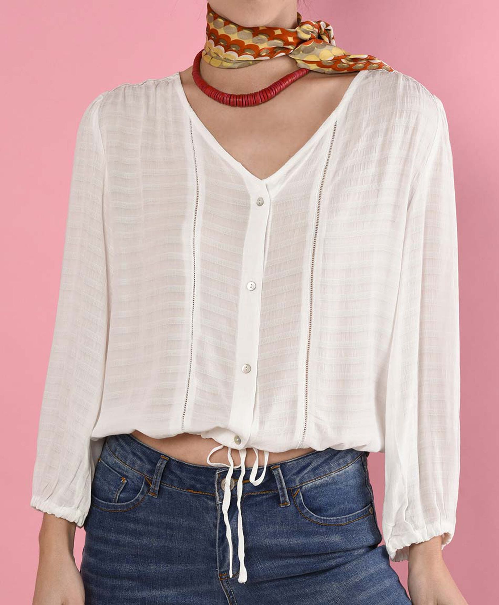 Blusa manga 3/4 Blusa manga 3/4