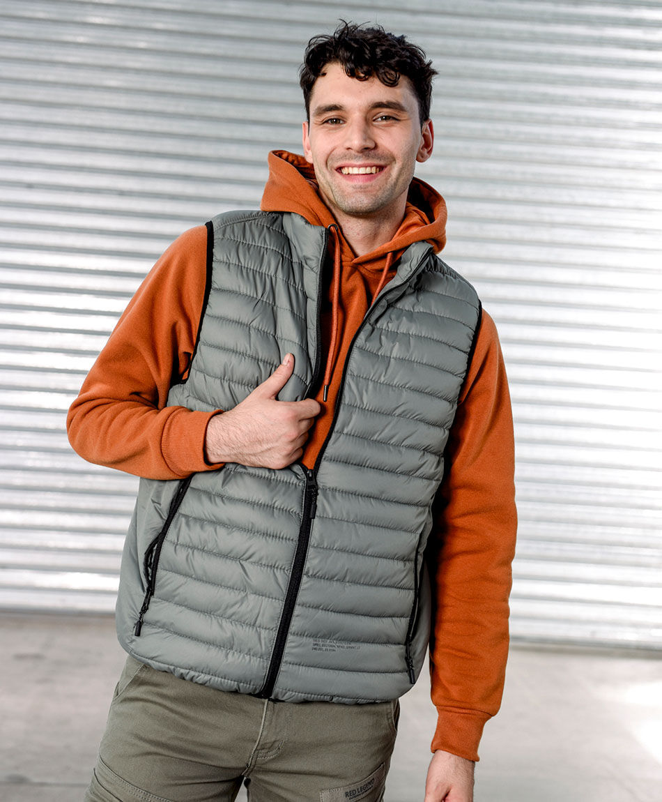 Parka hombre sin mangas pro