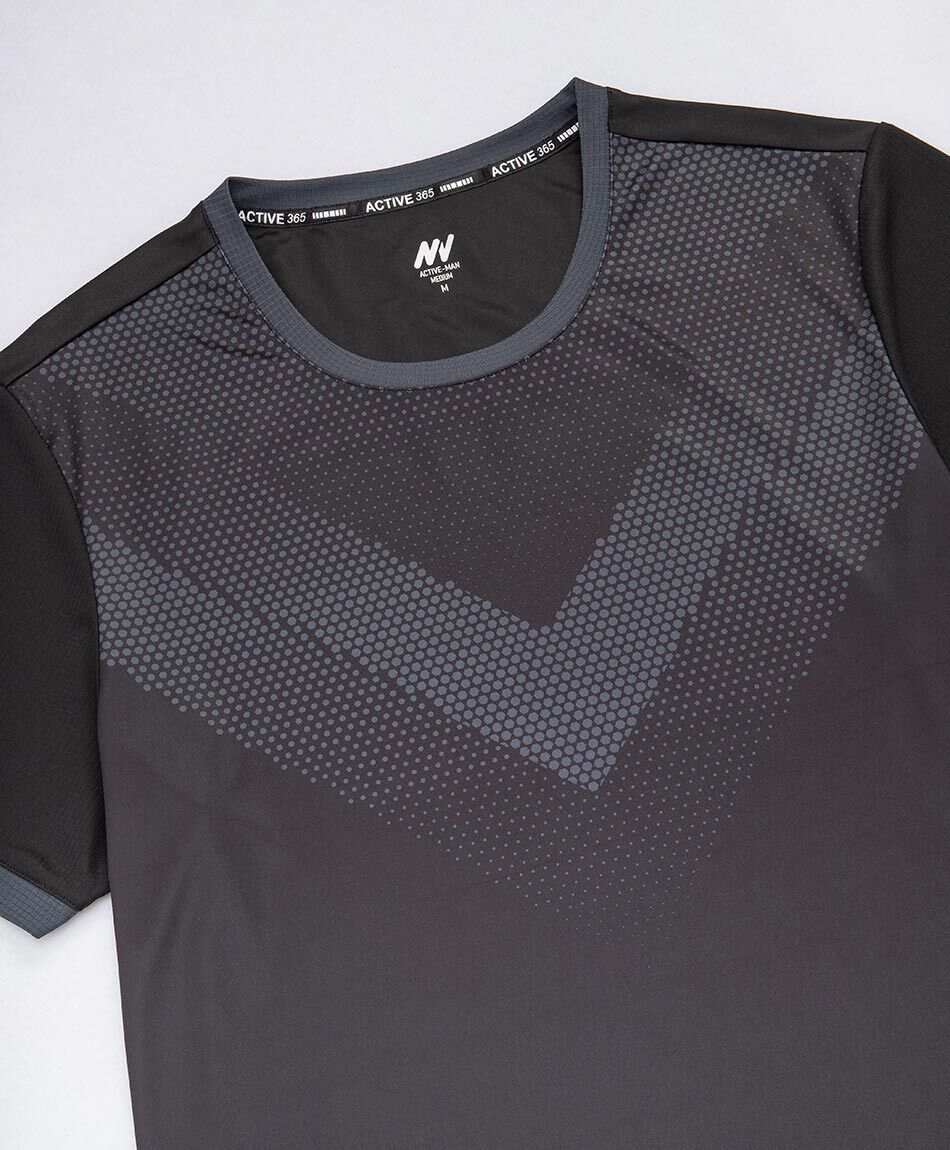 Polera deportiva hombre flecha