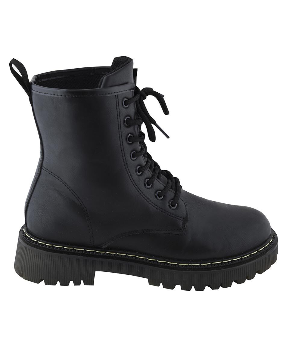 Bototo con cordones taco cuadrado