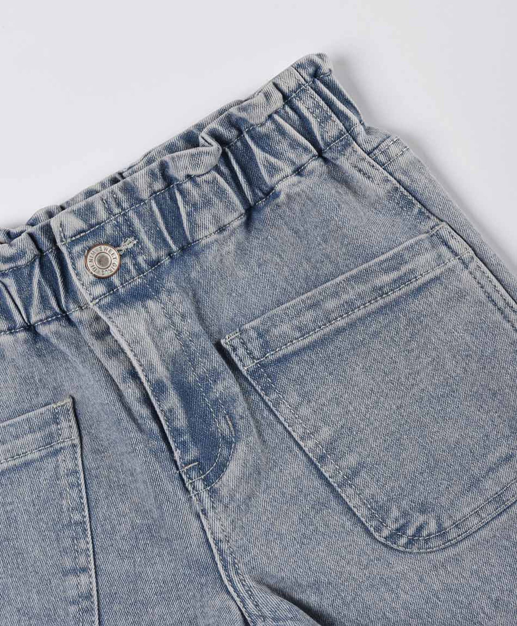 Short niña denim bolsillos Short niña denim bolsillos
